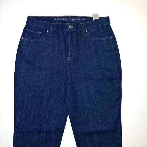 Chicos Womens So Slimming Girlfriend Slim Leg Ankle Jeans Size 30R - Picture 2 of 9
